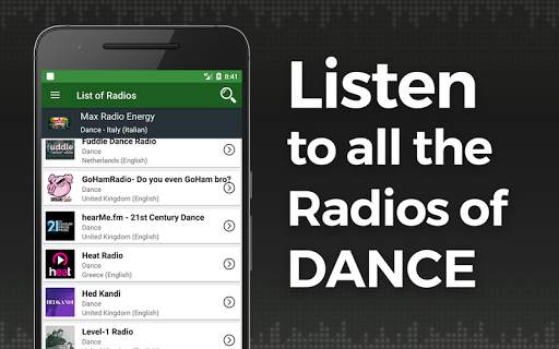Dance Music Radio screenshot 1