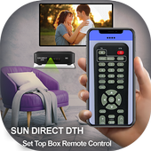 Set Up Box Remote Control For Sun Direct DTH иконка