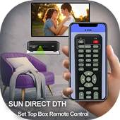 Set Up Box Remote Control For Sun Direct DTH 1.0