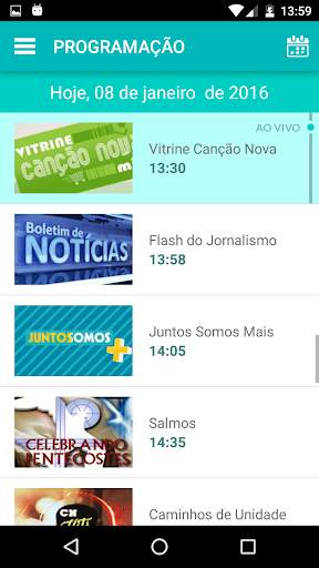 TV Canção Nova screenshot 2