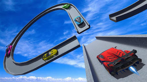 Impossible Rocket Car : Ramp Car Extreme Stunts screenshot 3