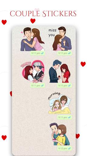 WASticker - Love Stickers App screenshot 4