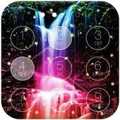 Waterfall Firefly Lock Screen 1.5