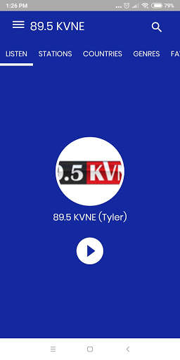 Christian Tyler Radio Station 89.5 FM screenshot 1