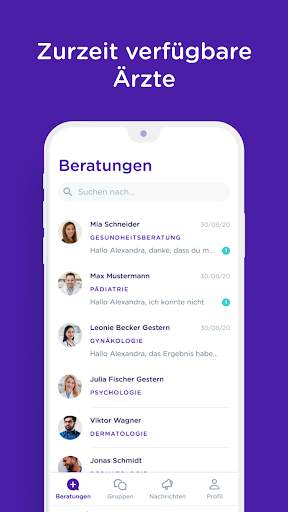 MediQuo Medical Chat - Online screenshot 1
