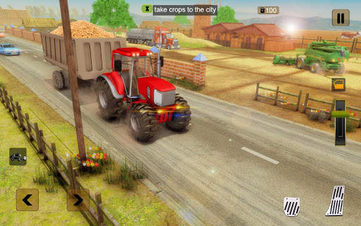 Real Tractor Farming 2019 Simulator screenshot 3