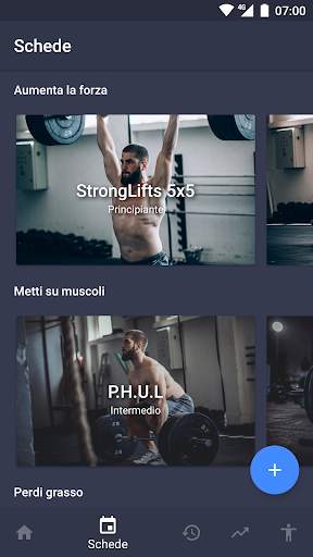 Scheda Palestra e Bodybuilding screenshot 1