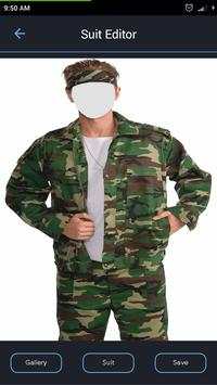Military Man Photo Suit Editor स्क्रीनशॉट 3
