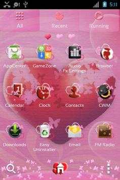 Theme Hearts for GO Launcher screenshot 4