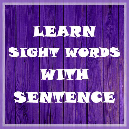 Learn Sight Words with Sentences 3.1