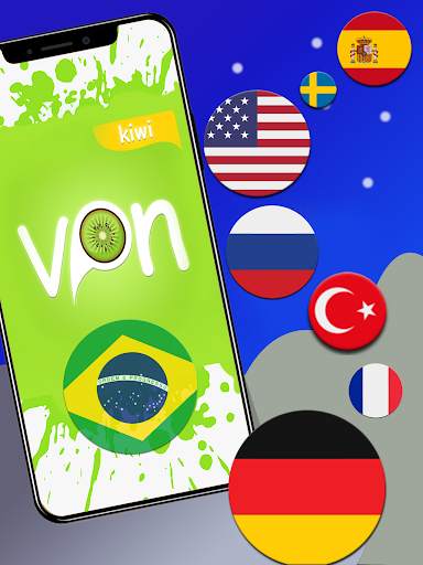 Kiwi VPN Proxy - Free Unlimited VPN screenshot 1