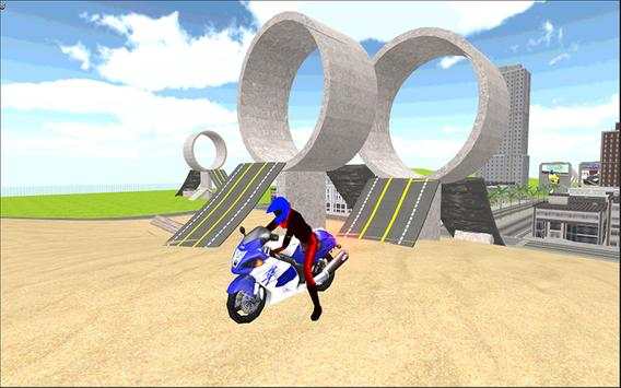 Motorbike Stunt Race 3D screenshot 2