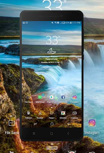 Waterfall Wallpaper screenshot 1