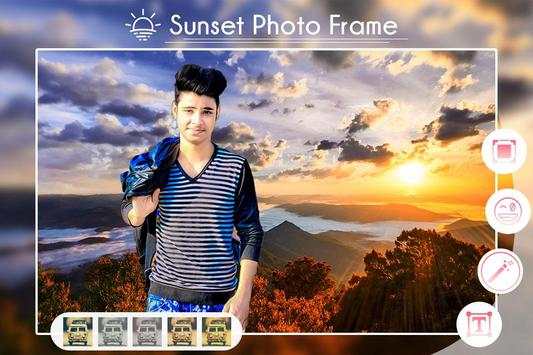 Sunset Photo Frame screenshot 3