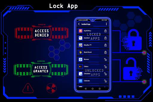 Angle Launcher 2 - App lock screenshot 5