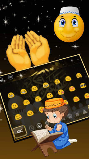 Gold Ramadan 2019 Keyboard screenshot 3