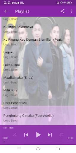 Ungu Band Full Album Offline screenshot 6