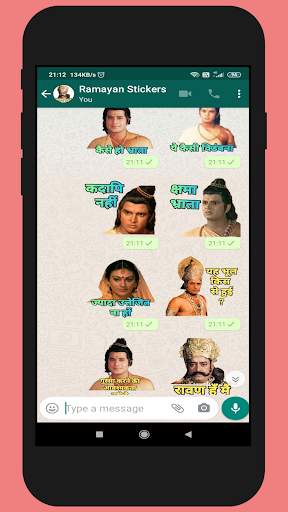 Ramayan Stickers For Whatsapp screenshot 2