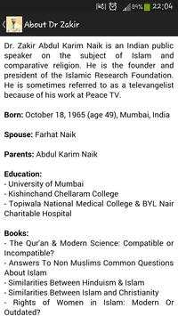 Dr. Zakir Naik Video screenshot 14