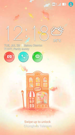 Candy Girl ASUS ZenUI Theme screenshot 1