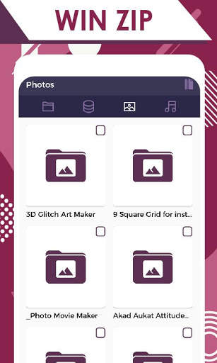 Win zip - Easy RAR File Extractor 2019 screenshot 2