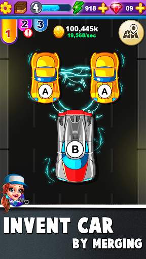 Merge Car - Idle Tap Games screenshot 3