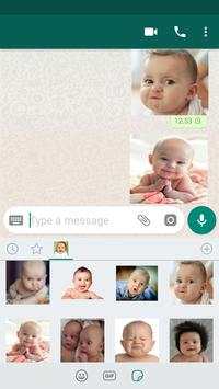 Stickers Funny Babies For Whatsapp - WAStickerapps screenshot 3