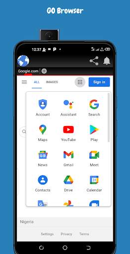 GO Browser screenshot 2