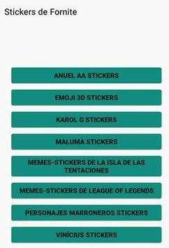 Stickers de Fornite screenshot 6