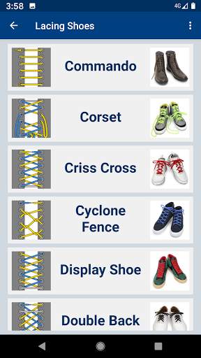 Ian's Laces Free – How to tie shoes and lace shoes screenshot 2
