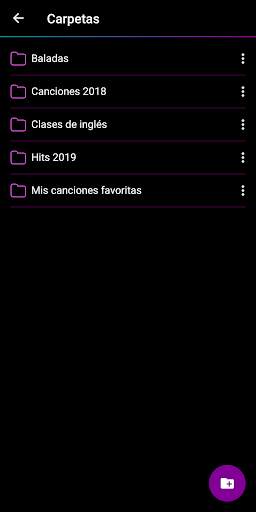 Simple Music Player screenshot 2
