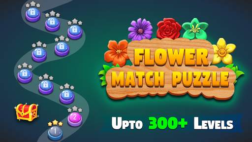 Flower Match Game Flower Merge screenshot 6