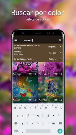 Fondos de pantalla con mariposas 4K screenshot 2