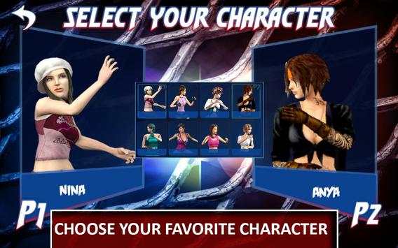 Girls Wrestling Revolution 3D : Stars Women Fight screenshot 1