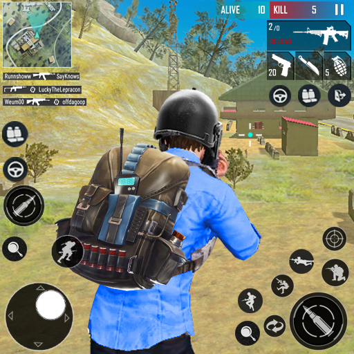 Fps Fire Battlegrounds Offline icon