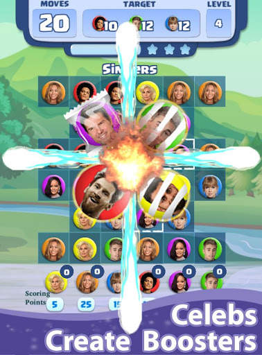 Celebs Crush - Match 3 Puzzle Game screenshot 11