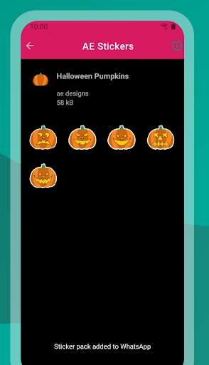 Stickers App 5 تصوير الشاشة