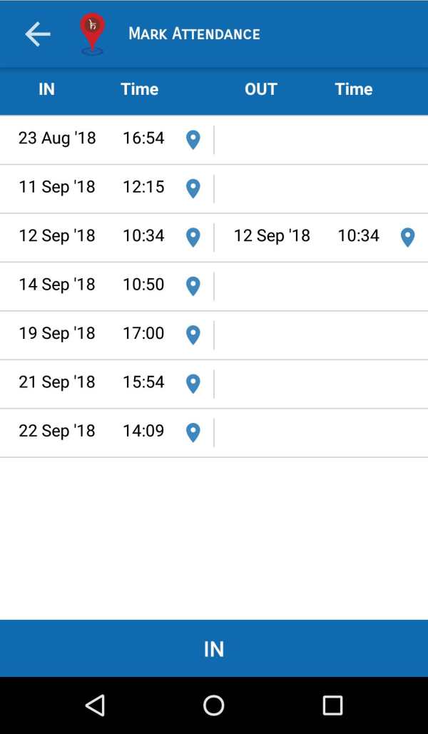 Haajri - Attendance App screenshot 2