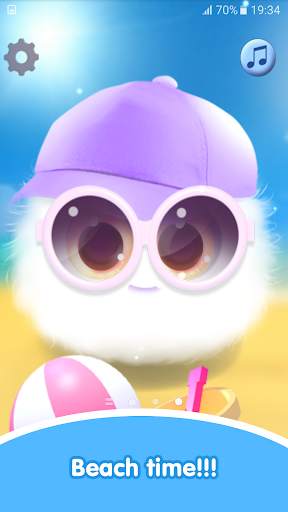 Fluffy Peach Live Wallpaper screenshot 5