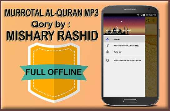 Mishary Rashid Alfasy Full Quran Mp3 Offline screenshot 1