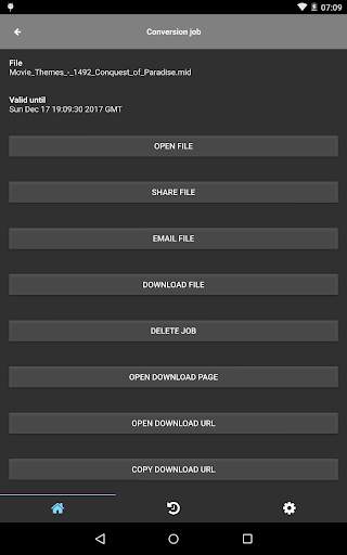 MIDI Converter 5 تصوير الشاشة