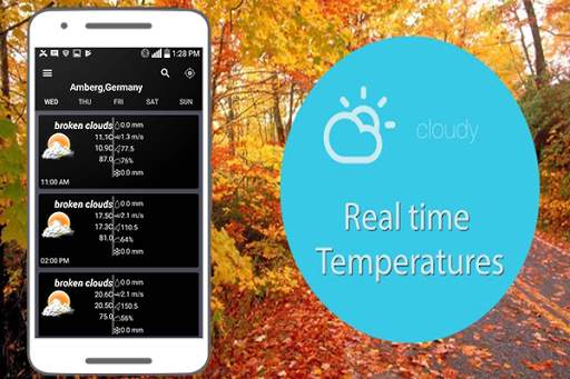 Weather Alerts 2018: Live Weather Forecast, Widget screenshot 4