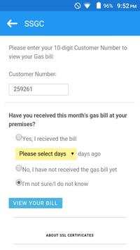 Check Sui Gas Bill 3 تصوير الشاشة