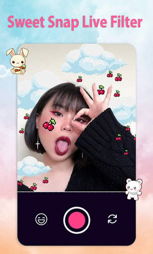 Sweet Snap Face Camera - Live Filter Selfie Edit screenshot 1
