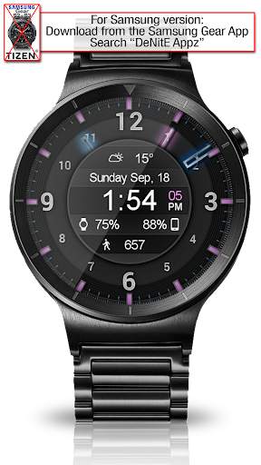 Galaxy Glow HD Watch Face screenshot 8