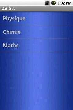 Annales Bac S screenshot 1