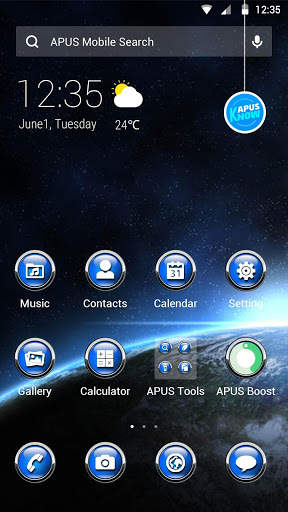 Mysterious Universe theme & HD wallpaper screenshot 1