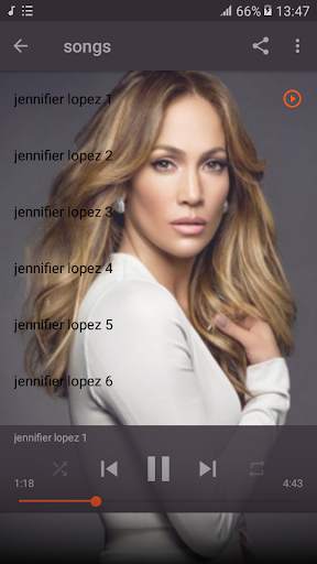Jennifer Lopez 2020 songs without internet screenshot 2