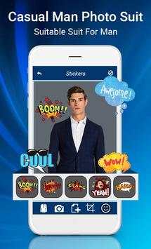 Man Formal Shirt Photo Suit Maker screenshot 5