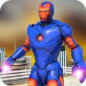 Police Ninja iron hero: Mafia vs Protector icon